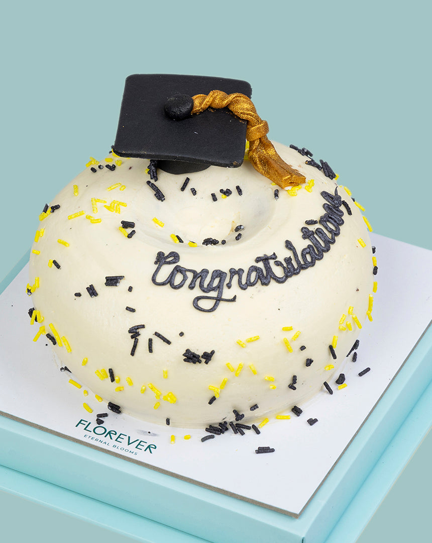 Grad Donut Cake