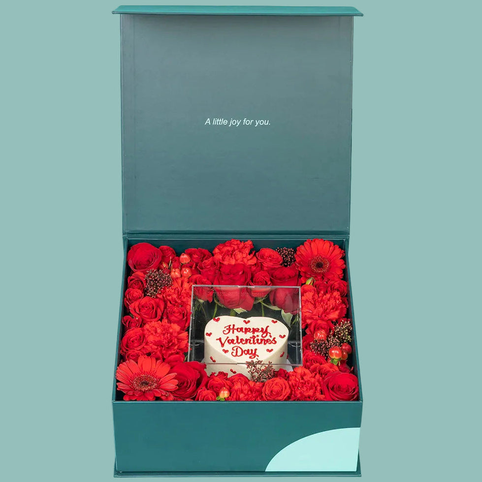 Valentines Cake Box