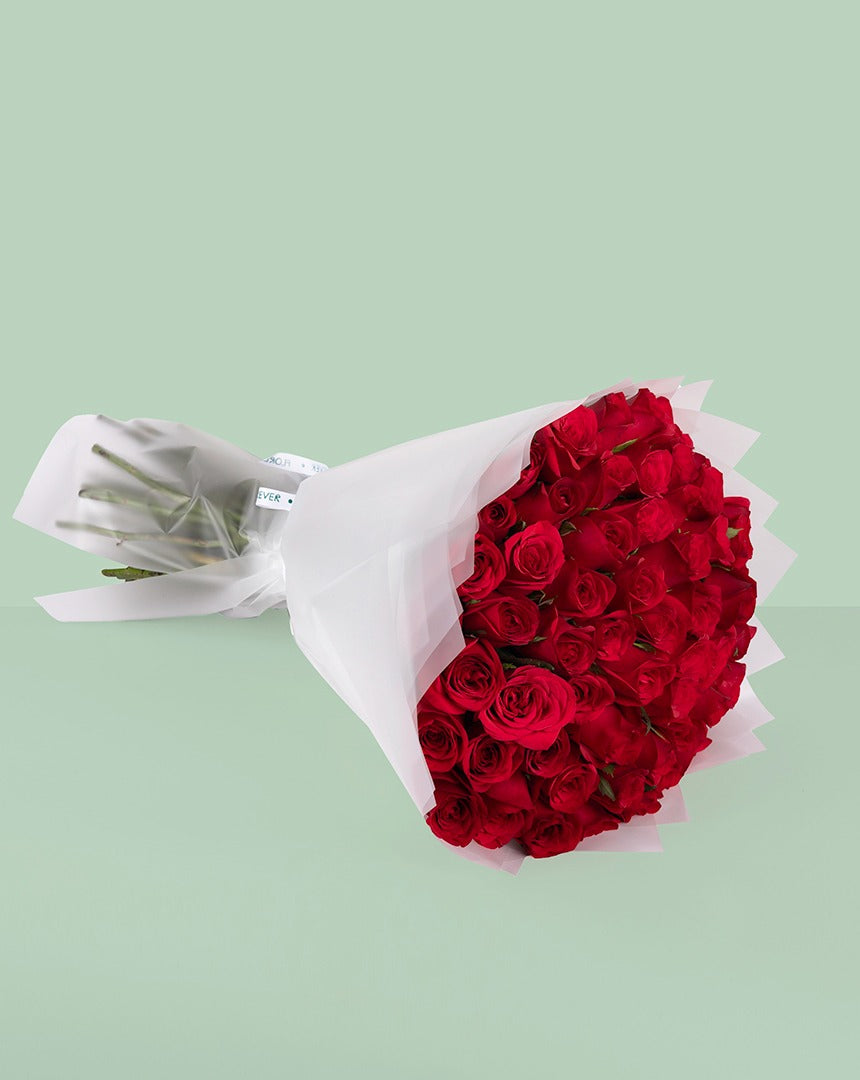 Large Red Rose Bouquet