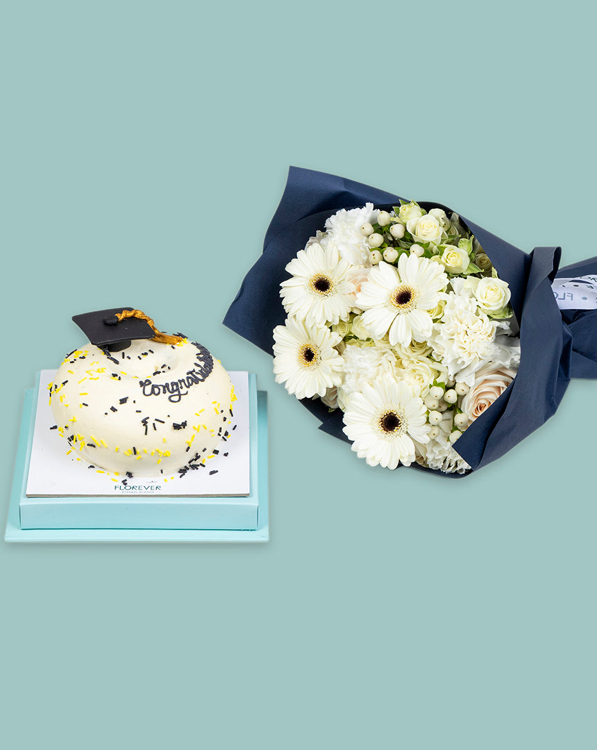Grad Donut Cake Set