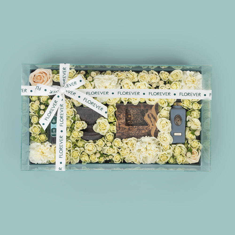 Luxury Floral Tray
