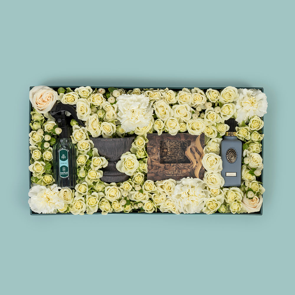 Luxury Floral Tray