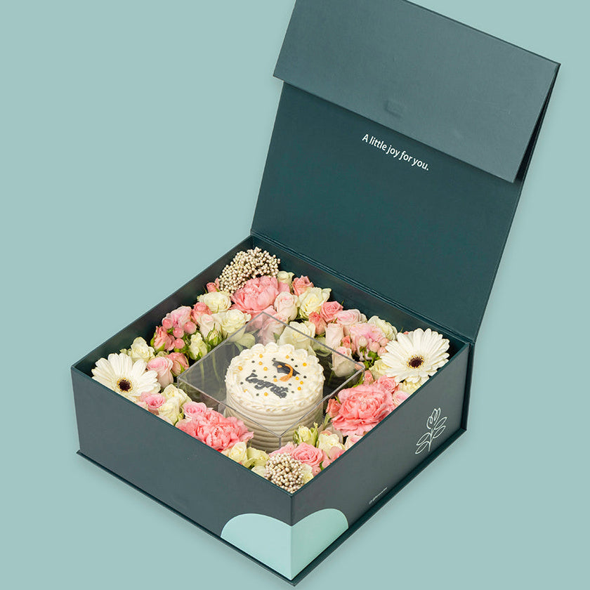 Pink White Grad Box II