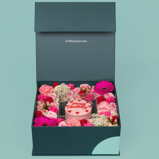 Pink Cake Box