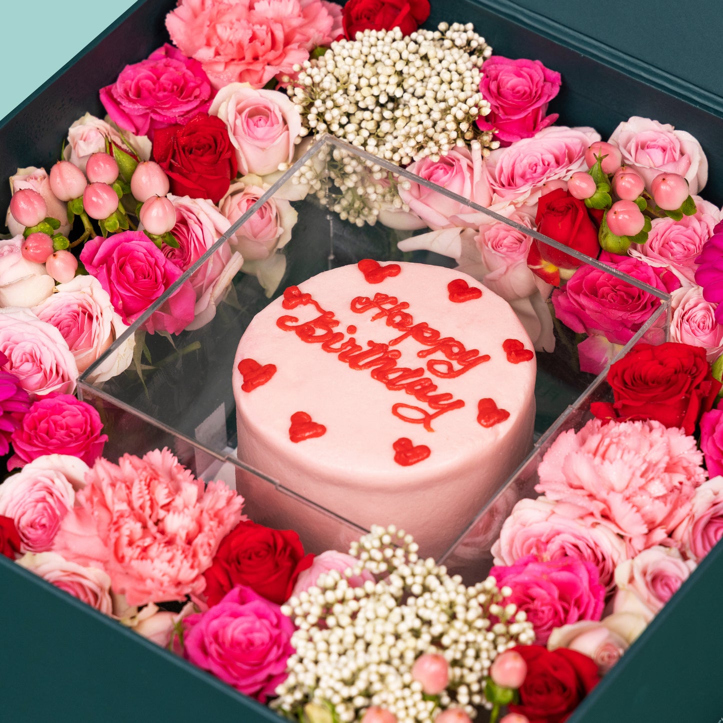 Pink Cake Box