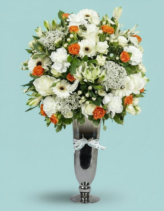 Ivory Sunset Vase