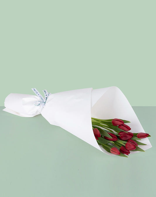 Red Tulip Bouquet