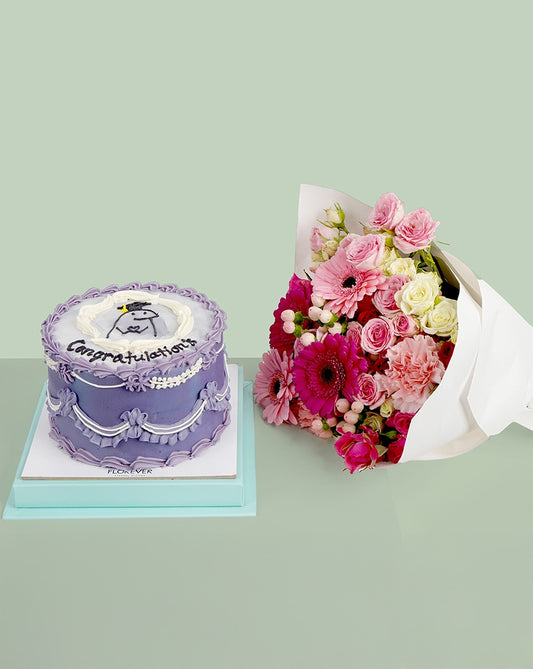 Purple Grad Bouquet