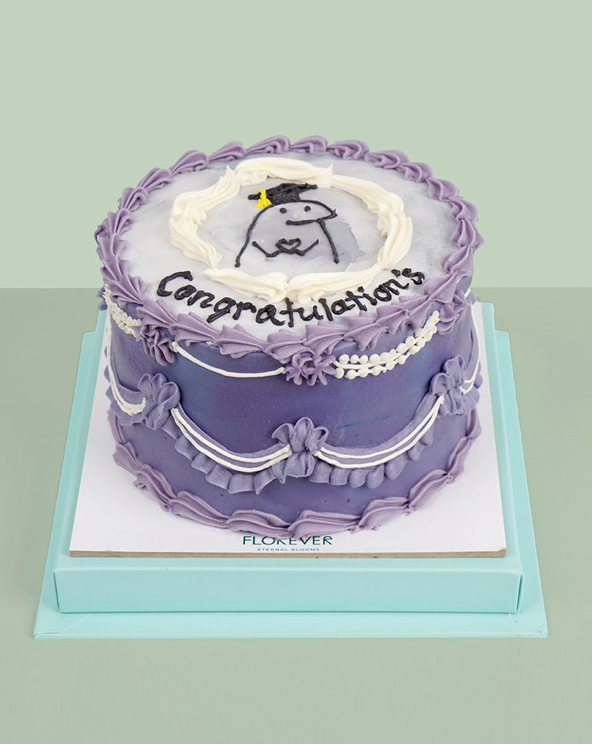 Purple Grad Cake