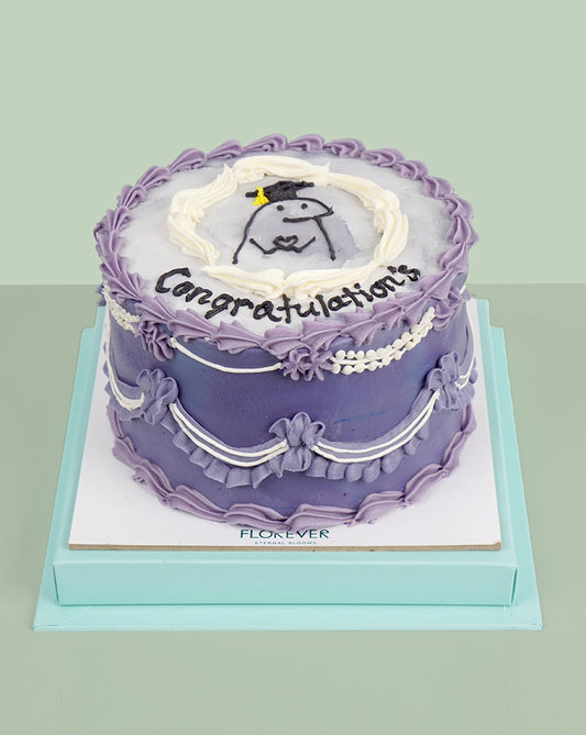 Purple Grad Cake