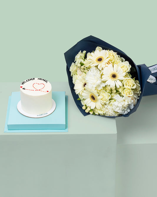 Welcome Back Bloom and Cake