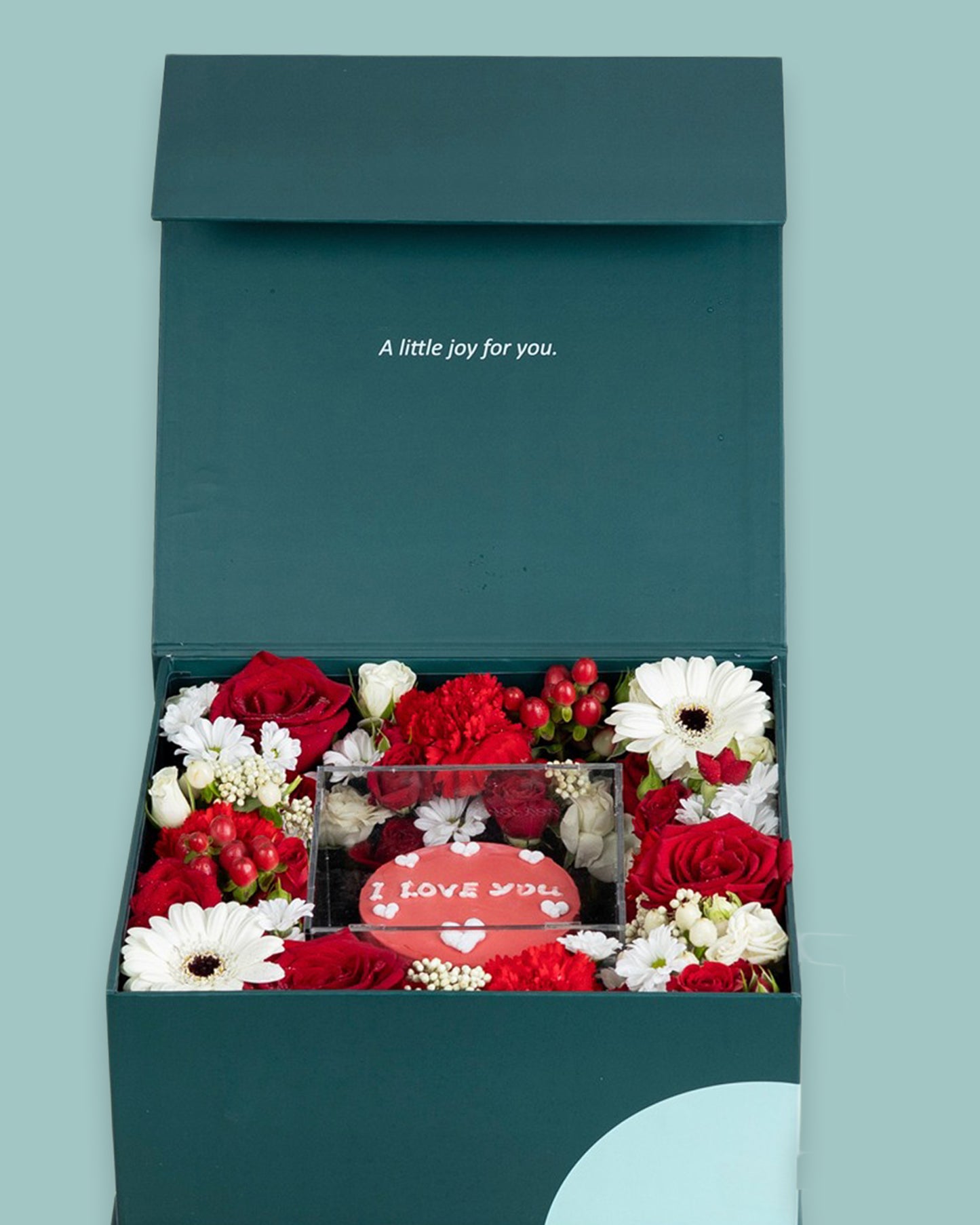 Red-White Cake Box
